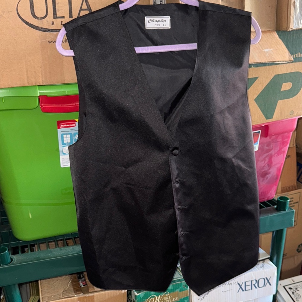 Classic Black Men's Vest